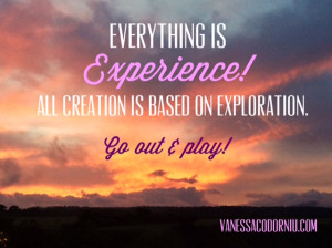 Vanessa Codorniu everything is experience